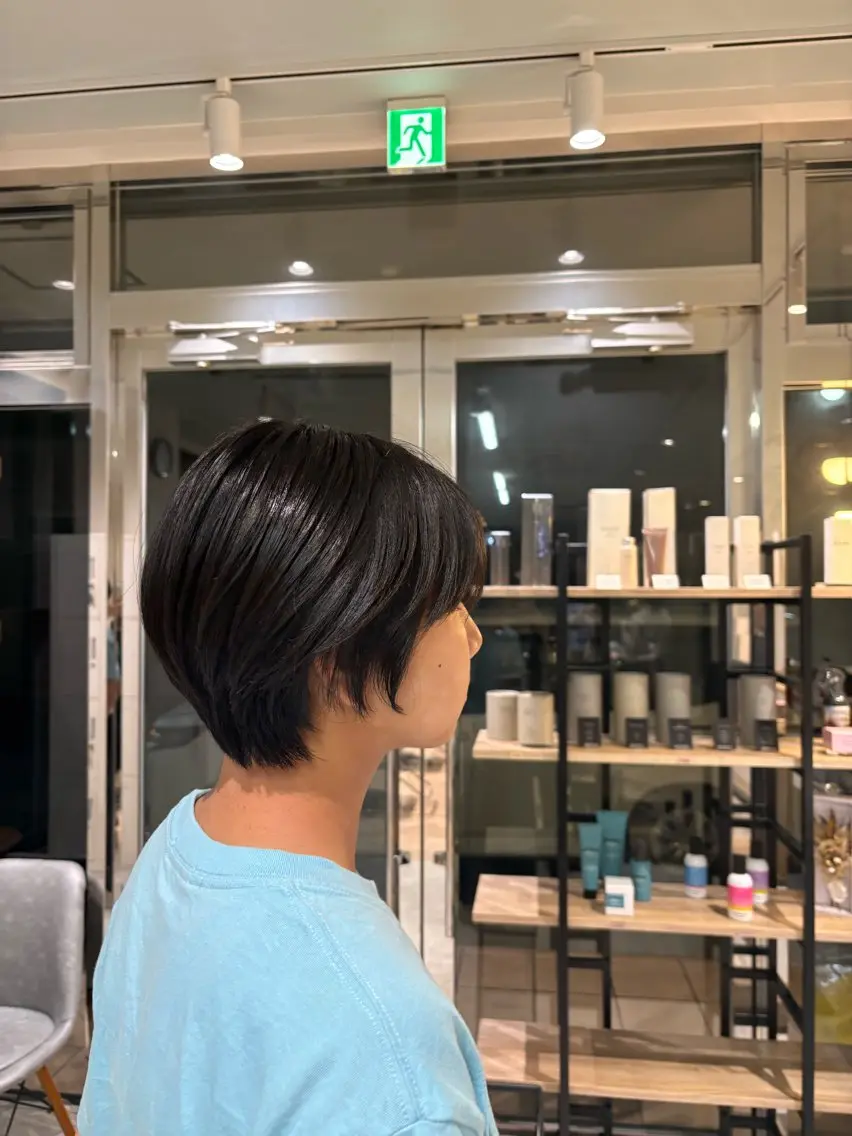 ショート ⠀ さおりのヘアスタイル