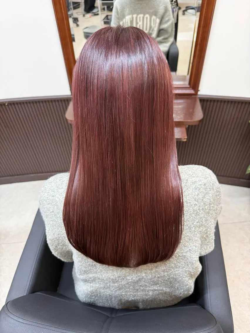 ロング カラー ブリーチ ヘアカラー トリートメント SHICUNEアサミ /ショート/メンズのヘアスタイル