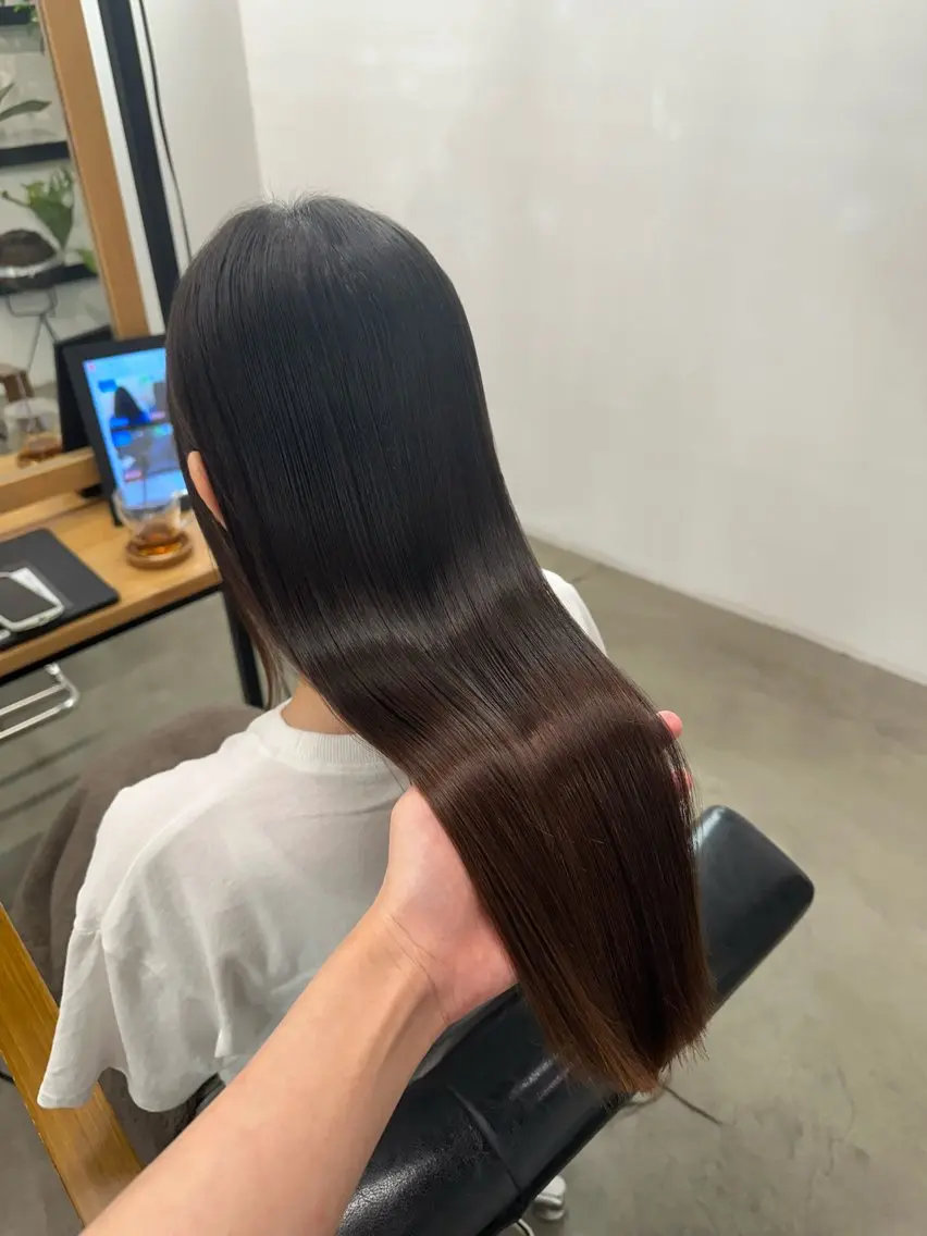 ⌇🩷📣新生活応援📣🩷⌇髪質改善 縮毛矯正➕ケラチントリートメントの写真
