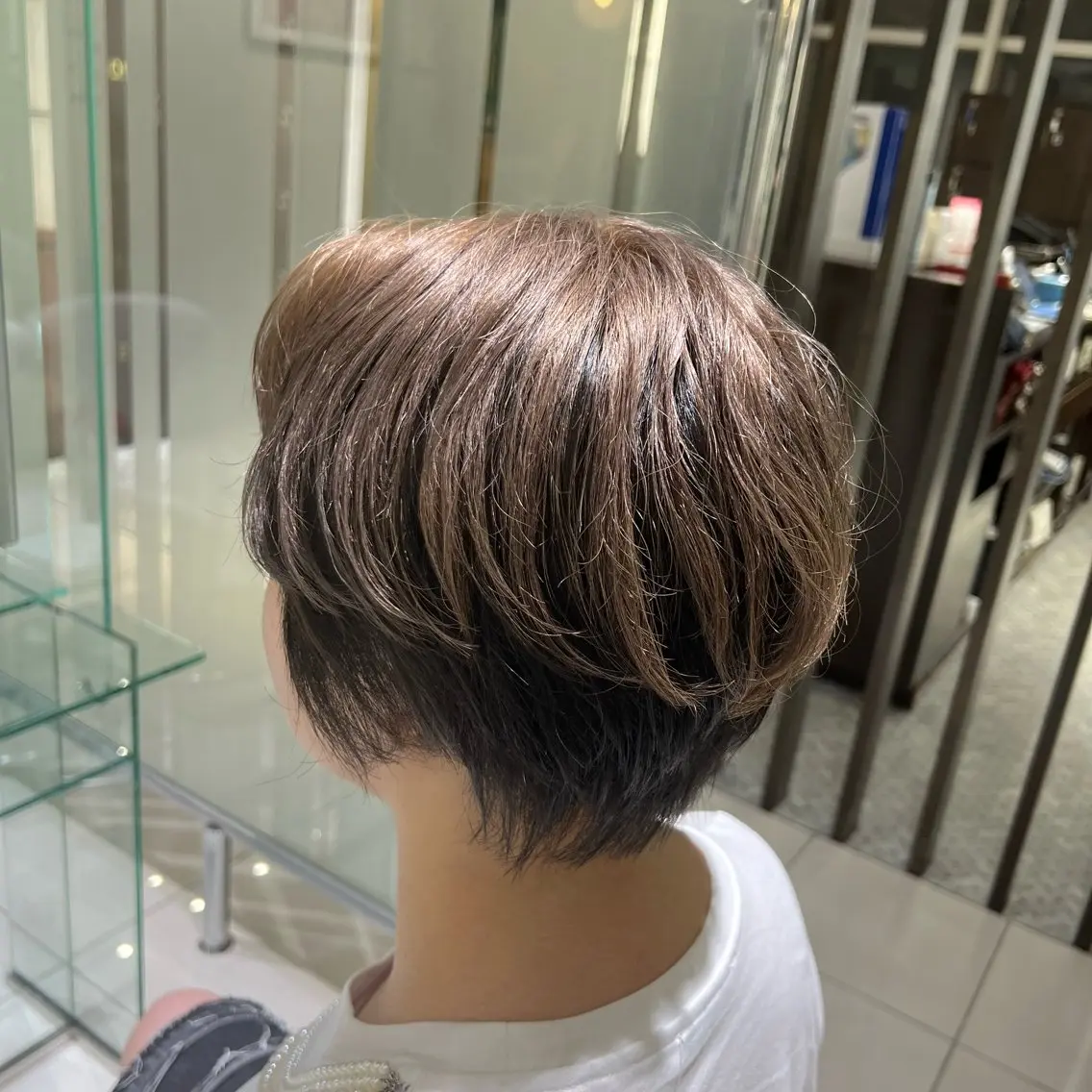 ショート カラー ヘアカラー stylist 🐶内藤 成香のヘアスタイル
