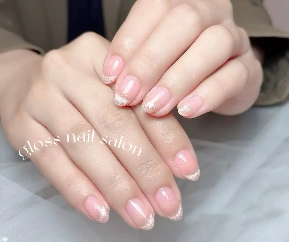 ネイル ハンドネイル ゆり🌷 gloss nailのネイルデザイン