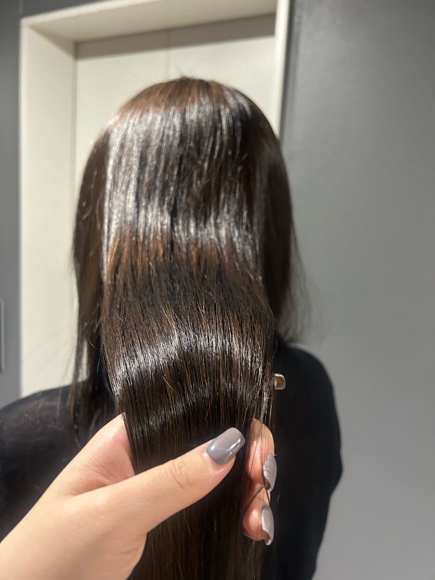 ロング カラー ヘアカラー トリートメント SiLO Yukinaのヘアスタイル