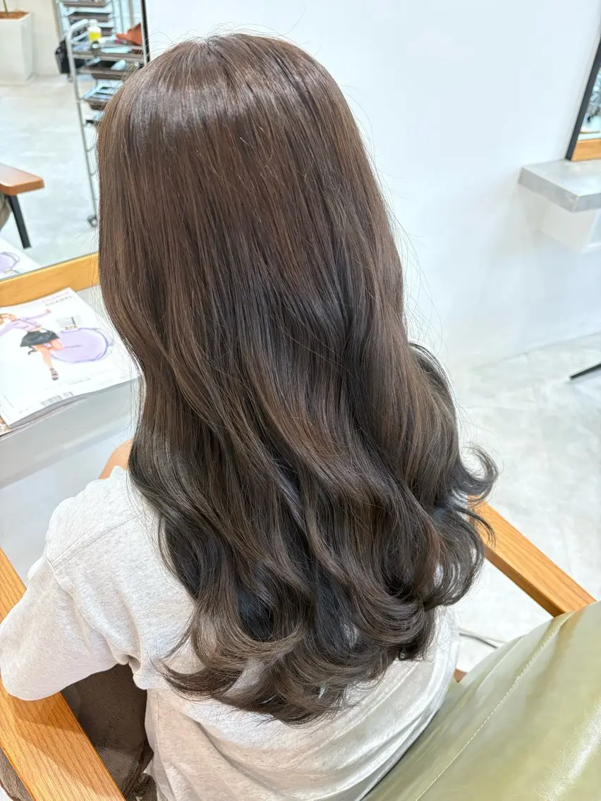 ロング カラー ヘアカラー パーマ/ショートボブ Aoyagiのヘアスタイル