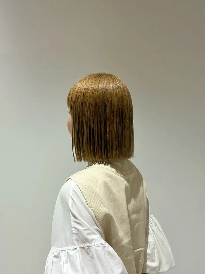 ショート ボブ カット サトウ アユミのヘアスタイル