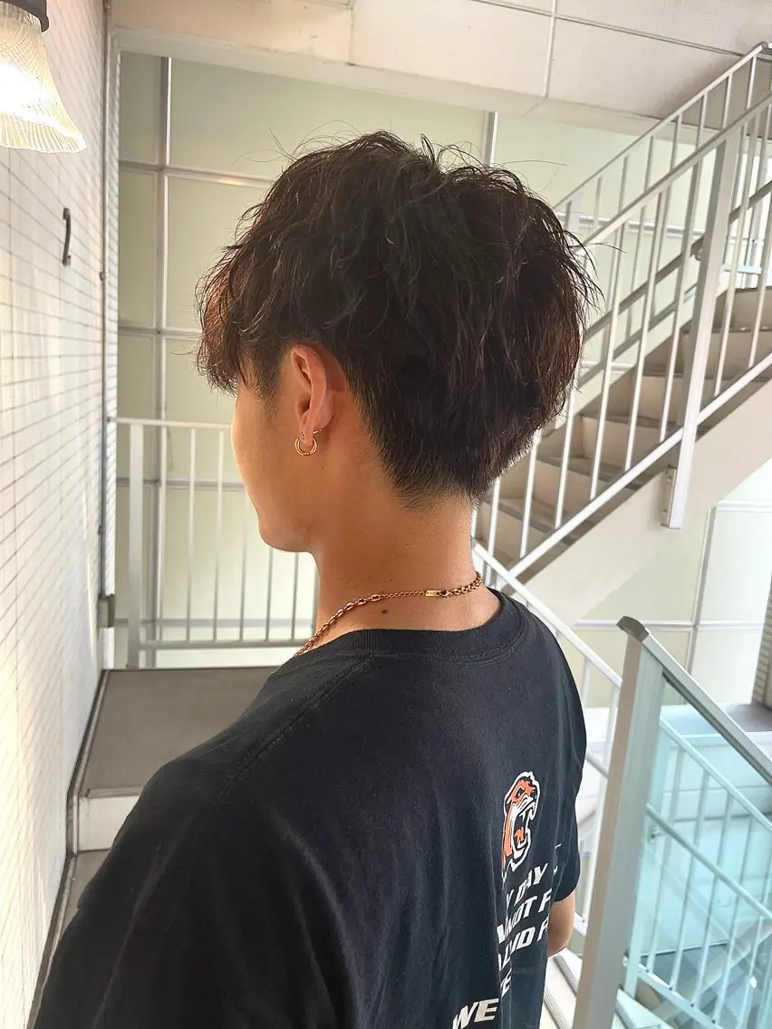 【お疲れ様メニュー🌟】メンズカット&ヘッドスパ&炭酸泉シャンプー🌙の写真