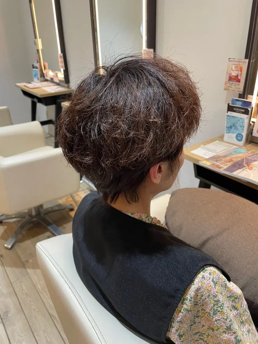 カラー さとう ゆうかのヘアスタイル