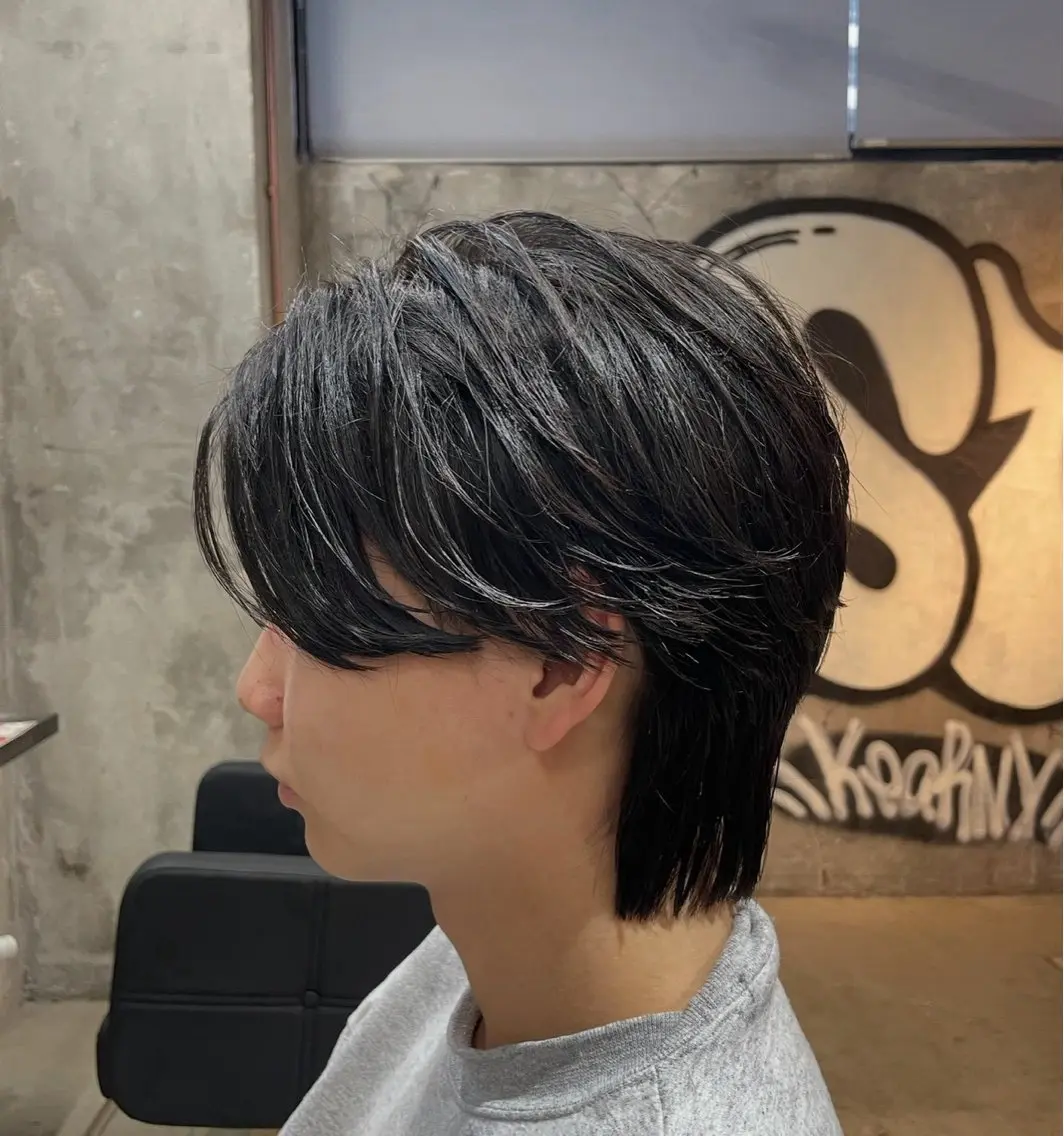 パーマ メンズ カット パーマ Kearny 上野 まいかのヘアスタイル