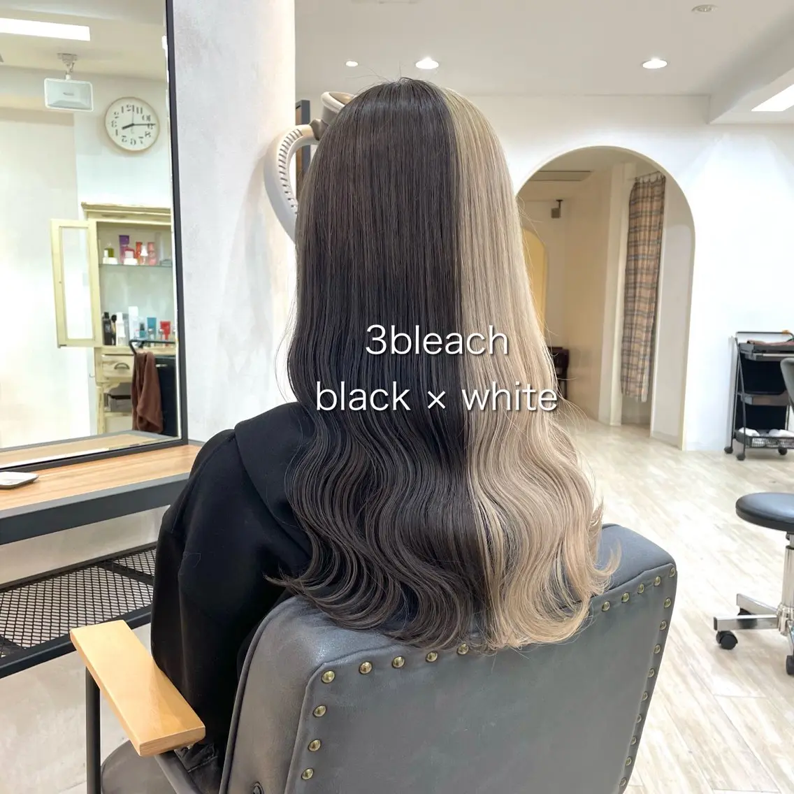 ロング カラー ゆさこのか ダブルカラー/縮毛のヘアスタイル