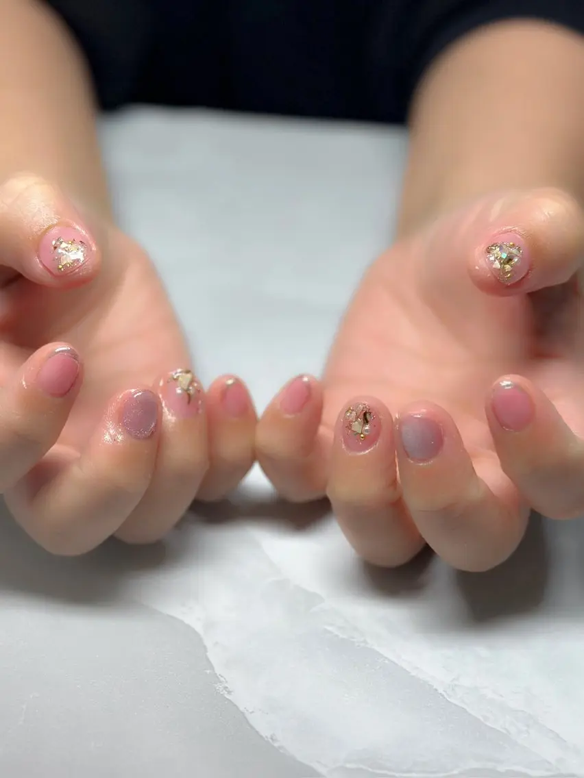 ネイル 持ち込み nyasu nailのネイルデザイン