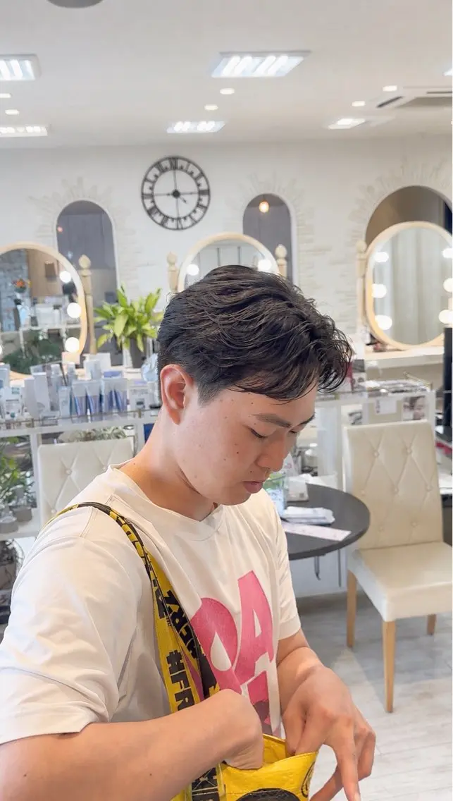 メンズ yokota michiのヘアスタイル