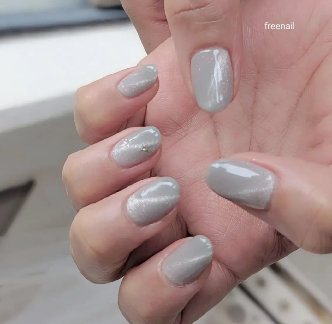 ネイル ジェルネイル マグネットネイル free nail フリーネイルのネイルデザイン