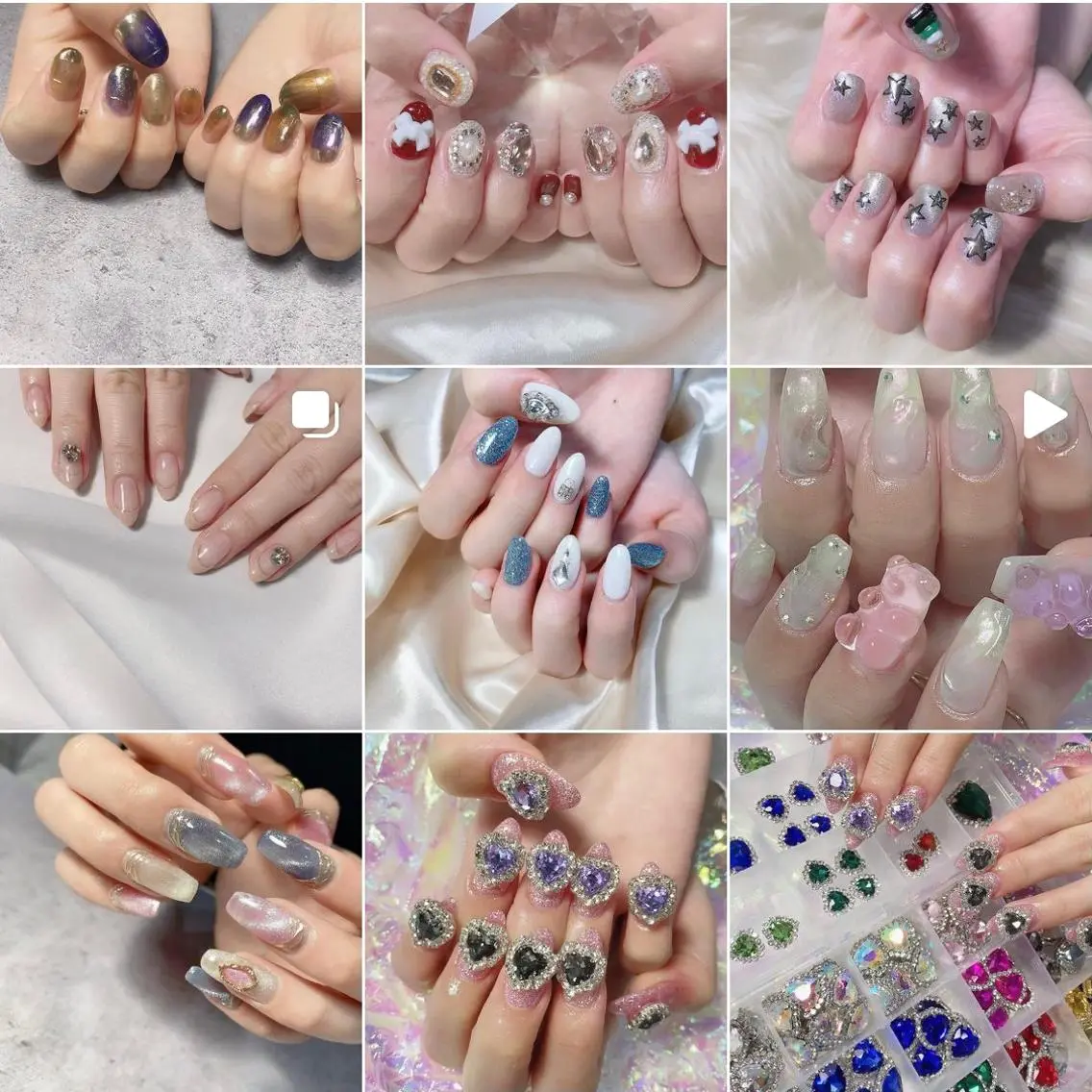 ネイル 渋谷／チップ長さ出し 👑アプレgel-xのネイルデザイン