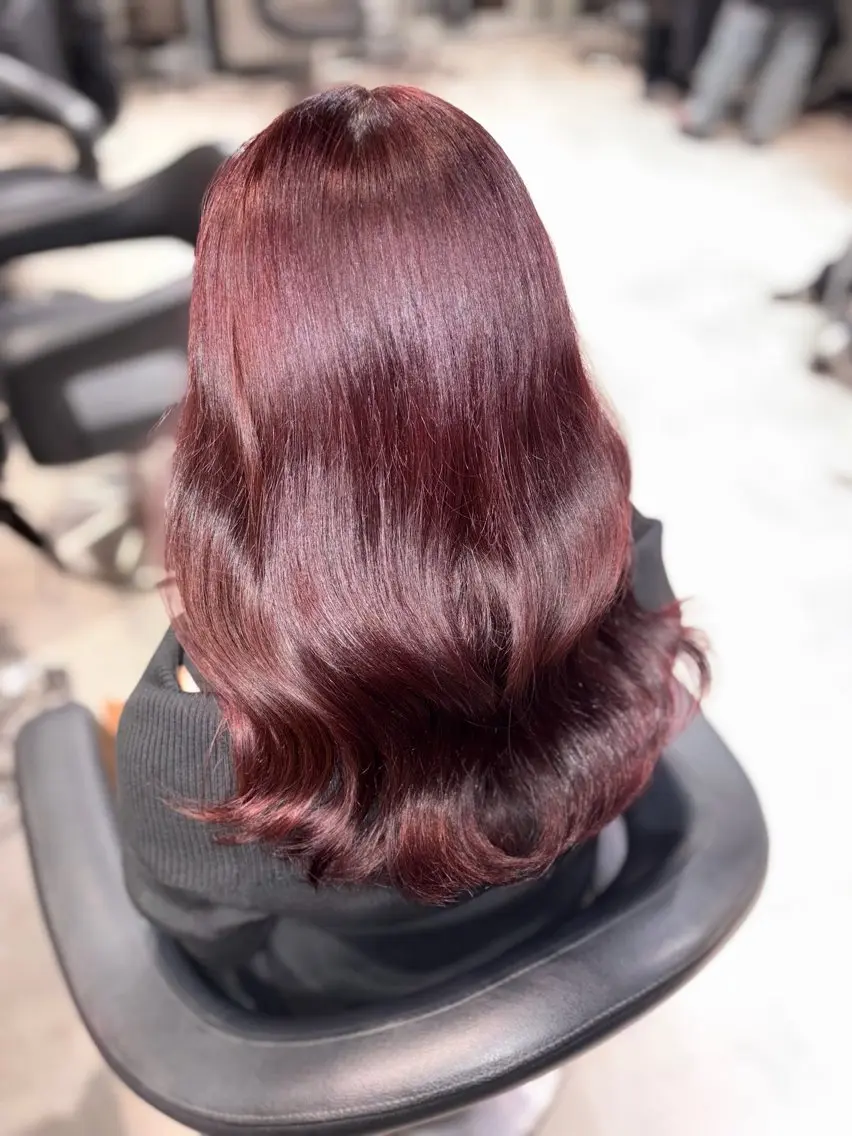 カラー girly❤︎暖色ヘ ア➰🎀HINANOのヘアスタイル