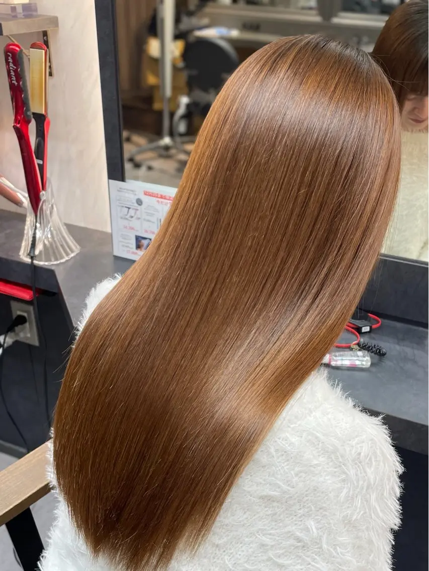 ロング カット ヘアカラー トリートメント 似合わせカット🫧透 明感カラー🫧maiのヘアスタイル