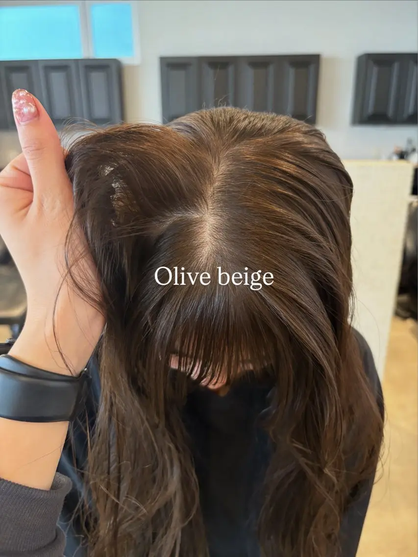 ミディアム 無料カットモデル募集 暖色カラー🎀のヘアスタイル
