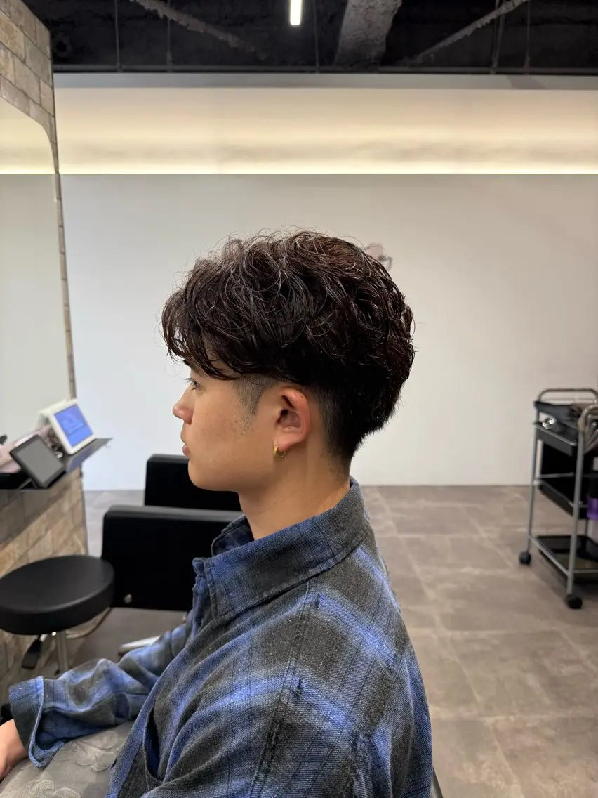 ショート カラー メンズ カット ヘアカラー fan.ray🦖 髙橋翔一のヘアスタイル