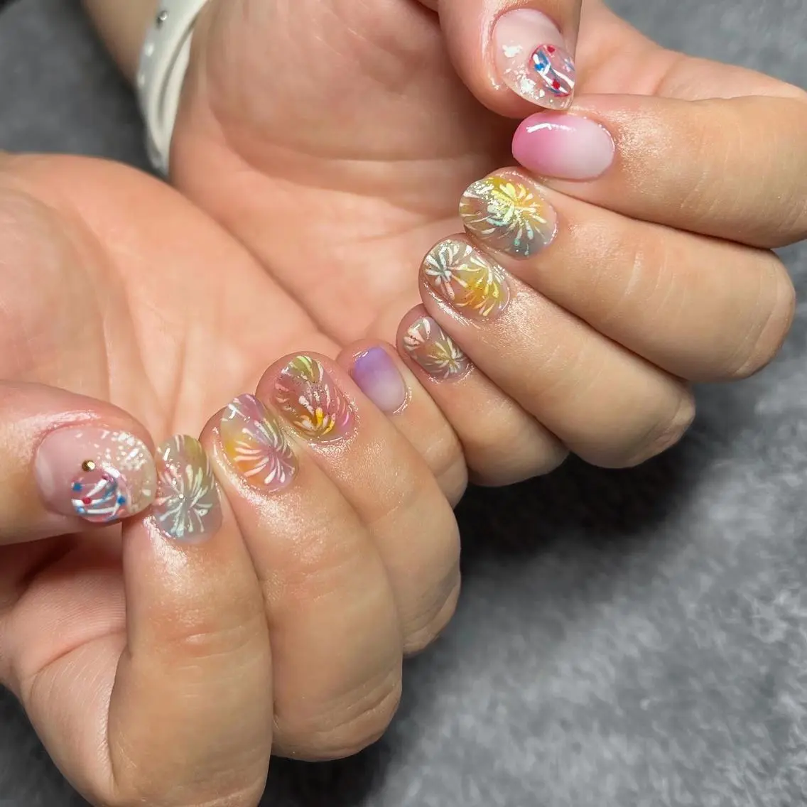 ネイル ハンドネイル ハンドケア u sのネイルデザイン