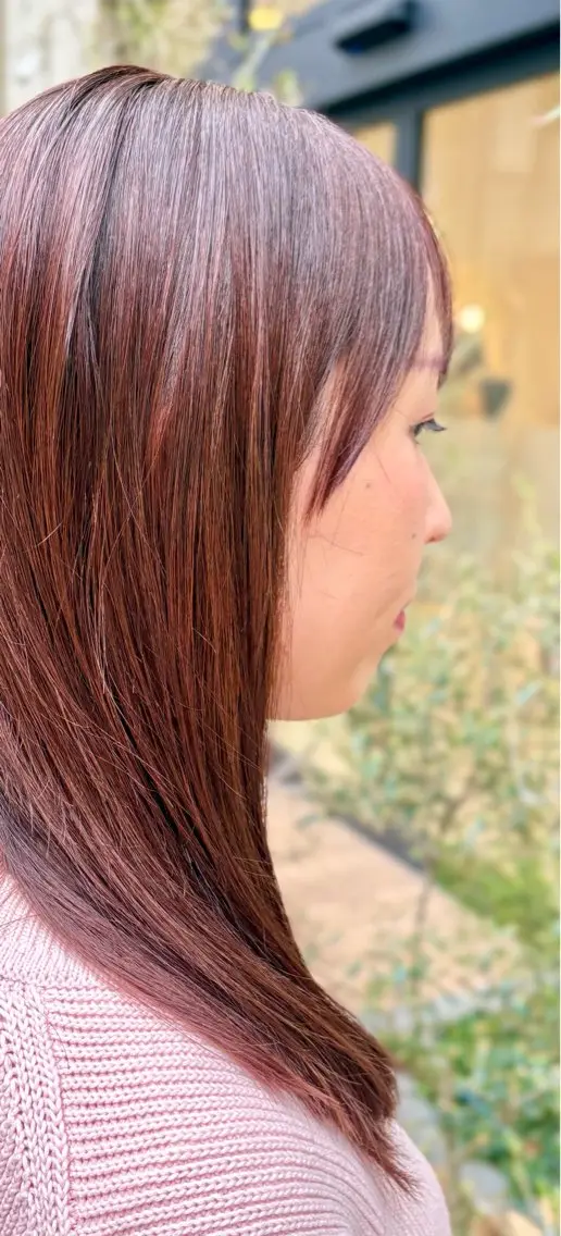 ロング ヘアカラー トリートメント イシカワ ユウタのヘアスタイル