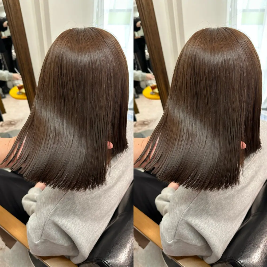 カラー グレージュ slit kokoroのヘアスタイル