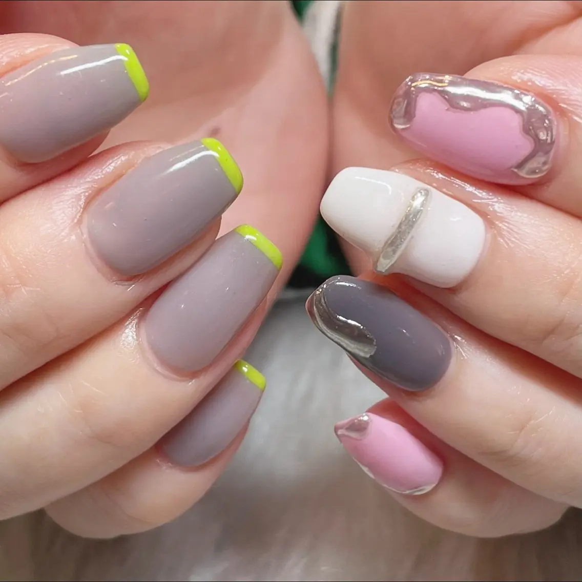ネイル 春ネイル ハンドネイル Tsukahara 🌷仙台PARCOのネイルデザイン