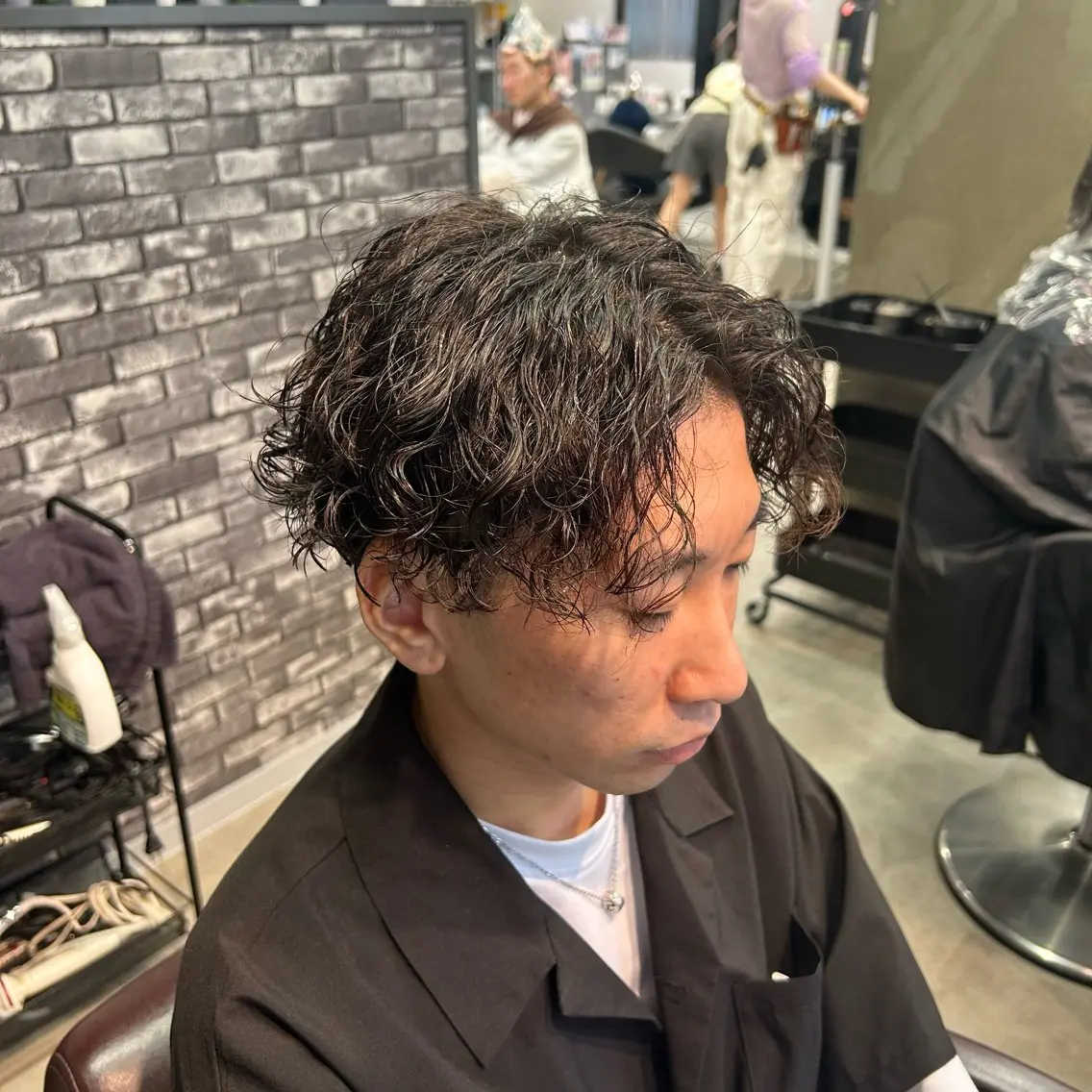 ショート パーマ スパイラルパーマ 透明感カラー🫧 /有野ひかりのヘアスタイル
