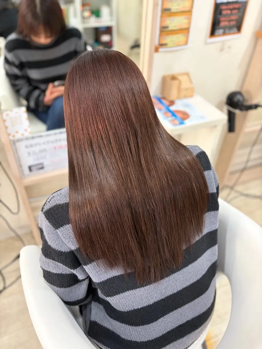 ロング エクステ 艶カラー🫧/シール エクステRYOKAのヘアスタイル