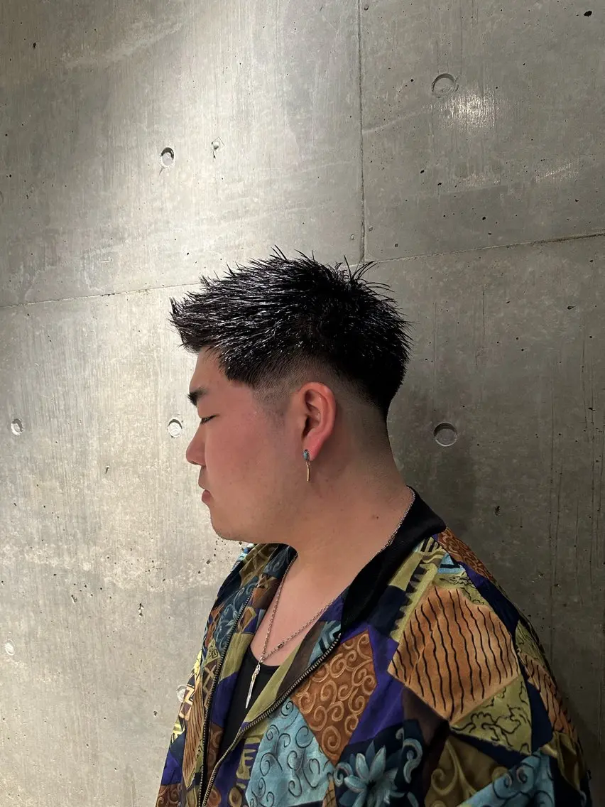 ショート メンズ フェードカット 刈り上げ ✨表参道/髪質改善 /柏原遼斗✨のヘアスタイル