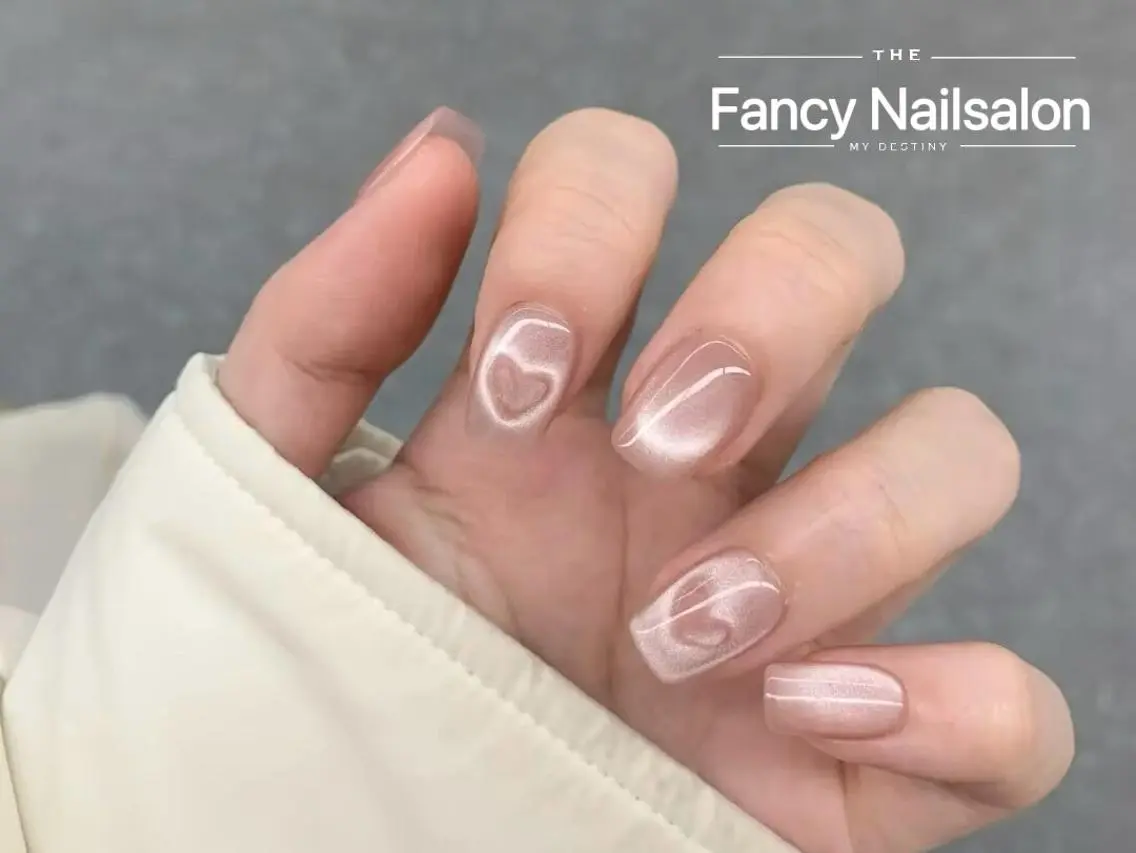 ネイル チークネイル 長さ出し フットネイル フレンチネイル ジェルネイル Fancyネイル サロン練馬店のネイルデザイン