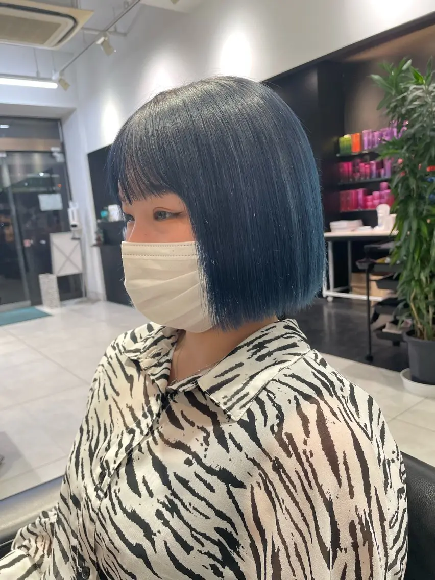 ショート メンズモデル板橋 島田依杏のヘアスタイル