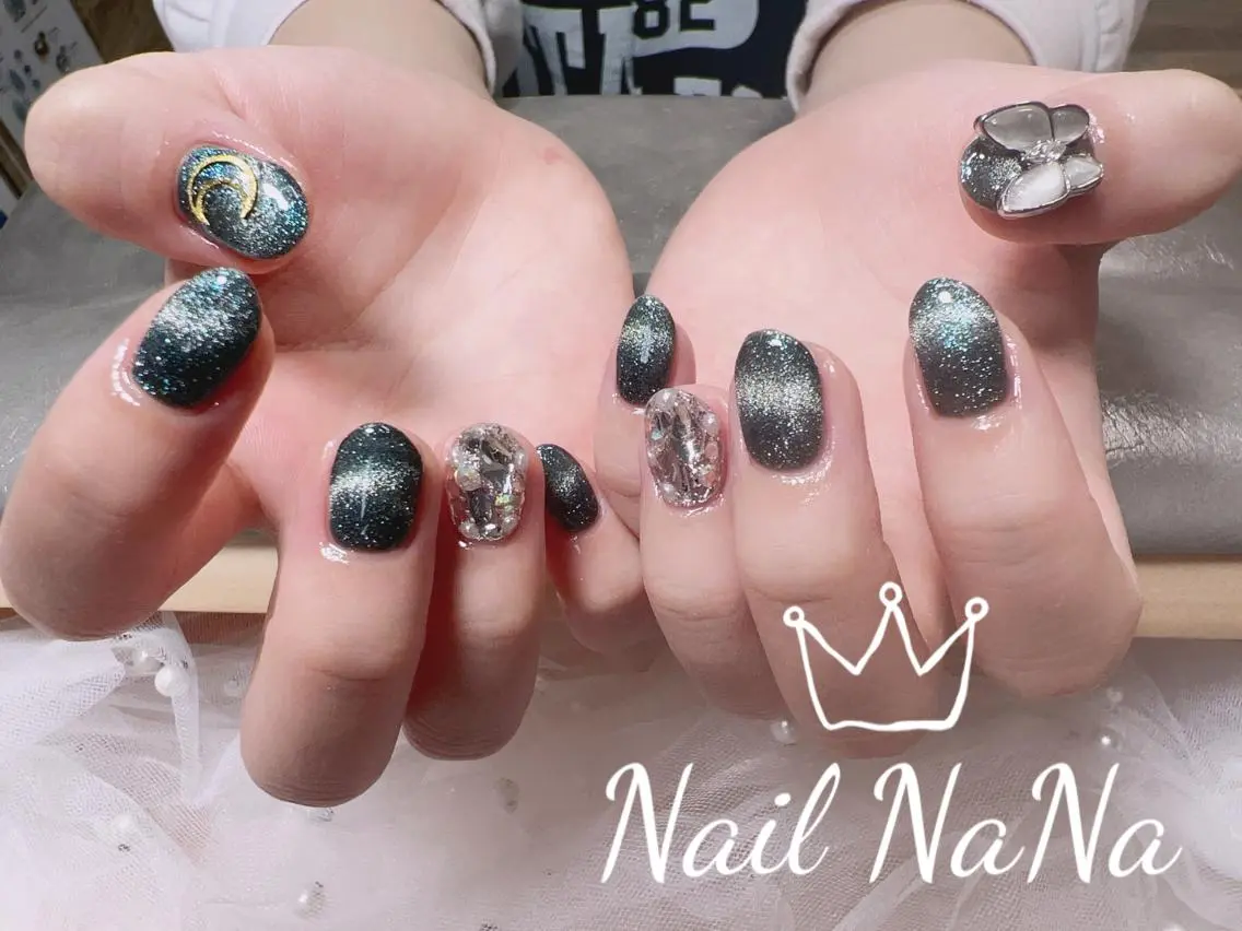 ショート カラー ネイル ハンドネイル Nail NaNaのネイルデザイン