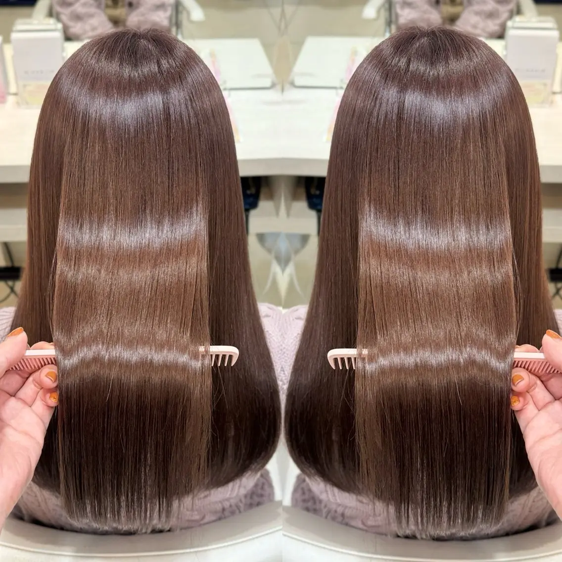 【🦋人気No.3🦋】✨️髪質改善ワンカラーレベル3➕カット✨️の写真