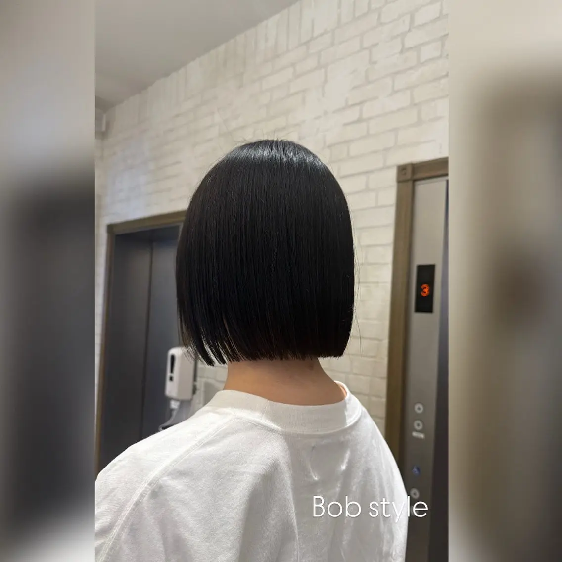 ミディアム 高橋 奏のヘアスタイル