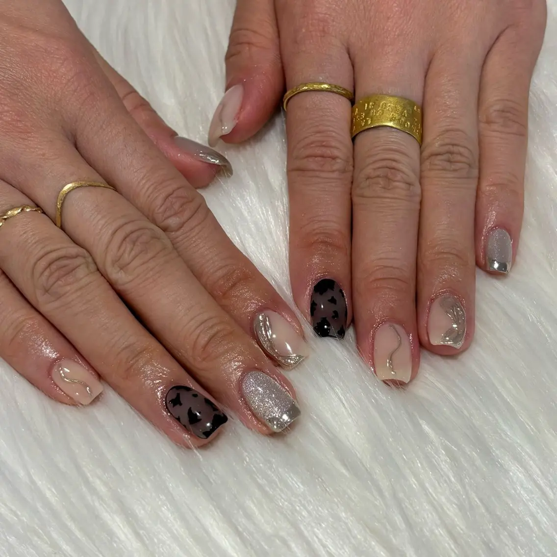 ネイル ハンドネイル SHELL NAIL 🐰ｎｏａ🐶のネイルデザイン