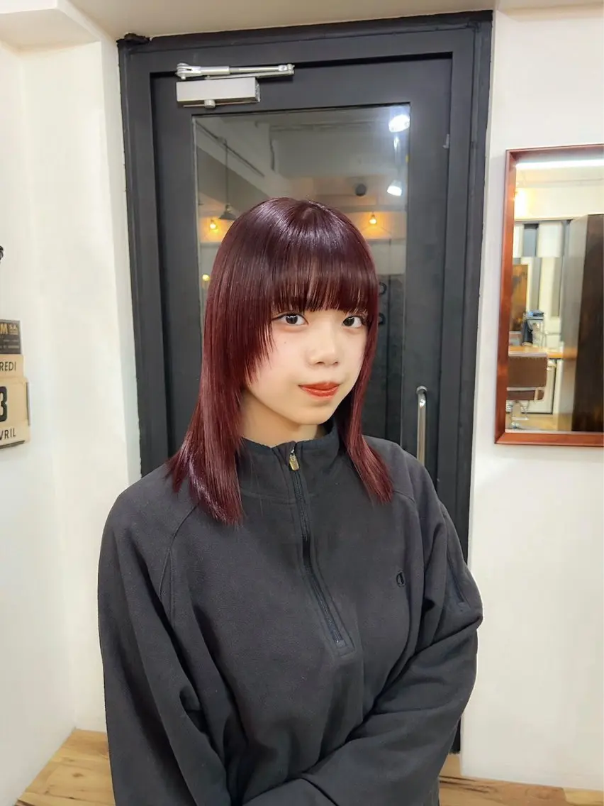 カラー＋トリートメントの写真