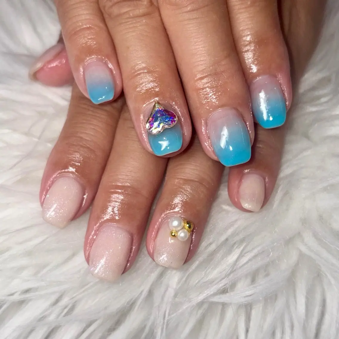 ネイル 夏ネイル ハンドネイル y's beauty京橋店のネイルデザイン