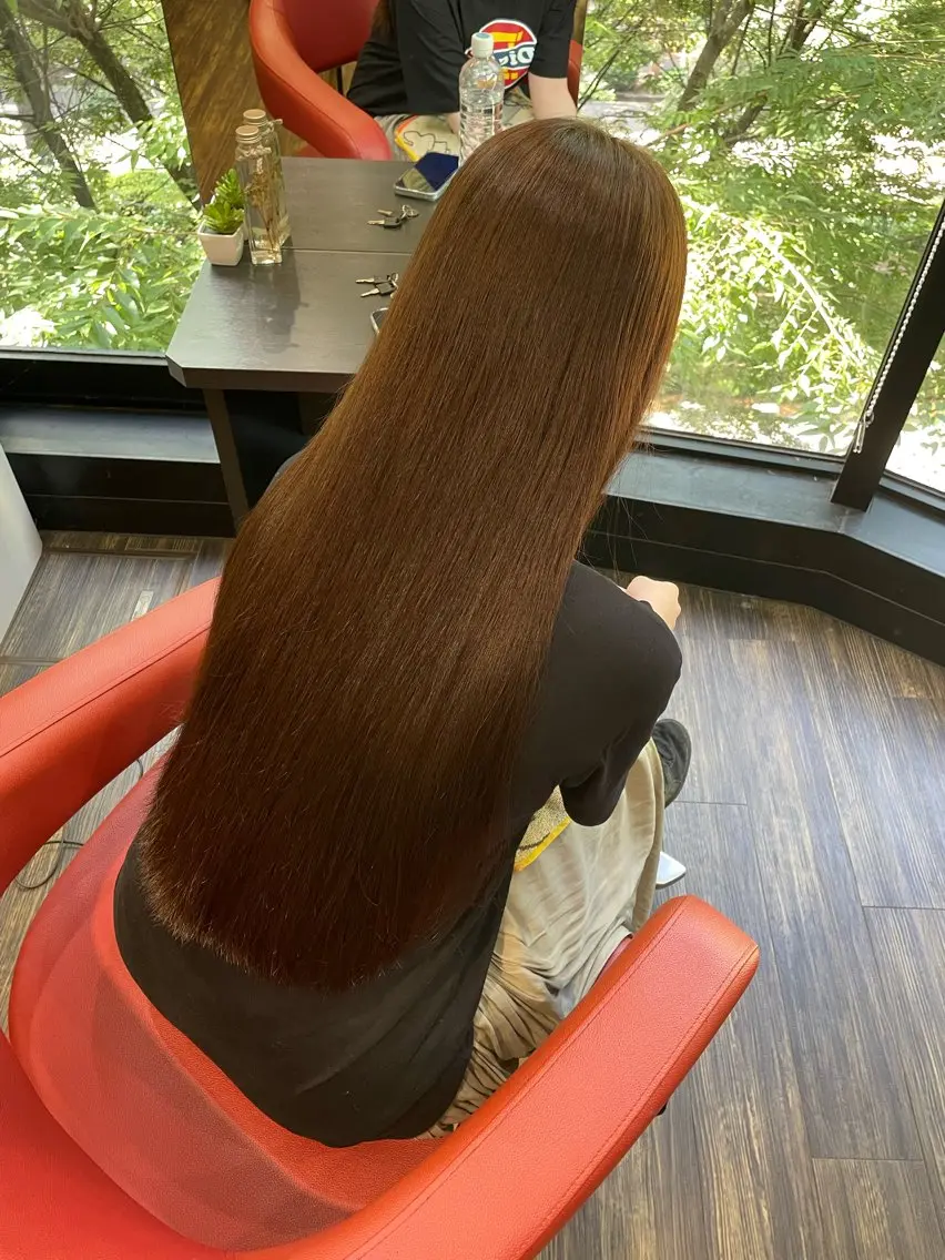ロング 脇 麻紘のヘアスタイル
