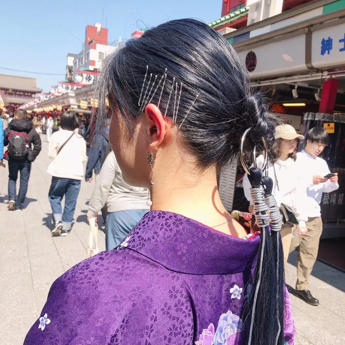 袴着付け×ヘアセットの写真