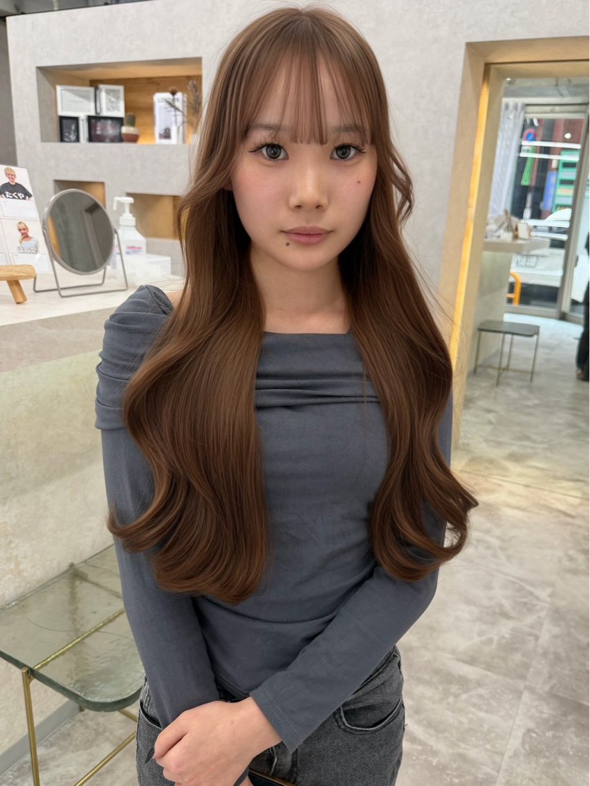 カラー ブラウンカラー ショコラブラウン 透明感カラー ヘアカラー 山口 颯太のヘアスタイル