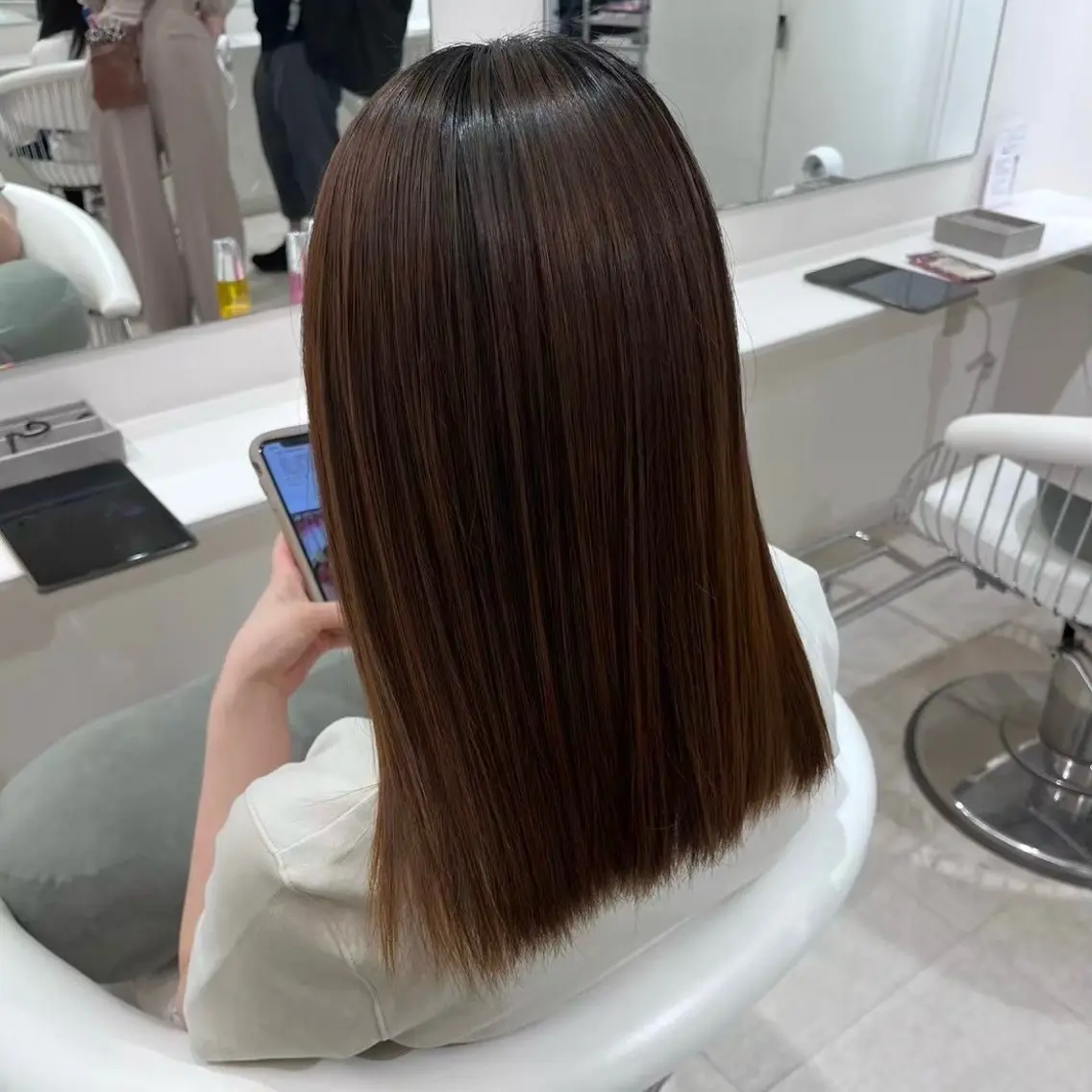 ミディアム Parve Mix 森 美遥🩶のヘアスタイル