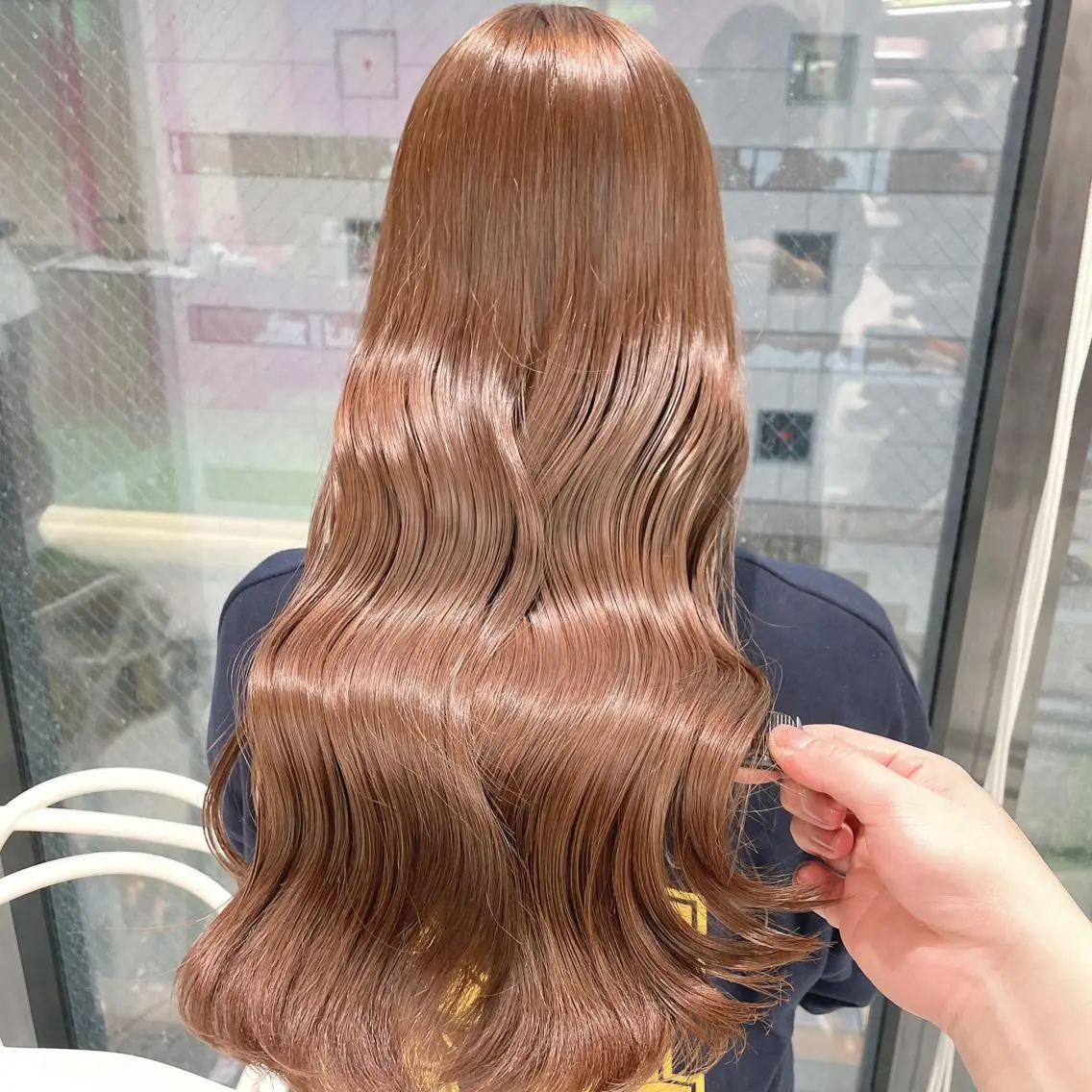 🧡人気No. 2🧡🇰🇷予約殺到🇰🇷透明感抜群ブリーチ無しダブルカラー🇰🇷+✨ケアカラー付✨の写真