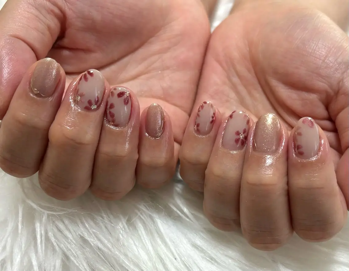 ネイル ハンドネイル nail salon HIRUKANAのネイルデザイン