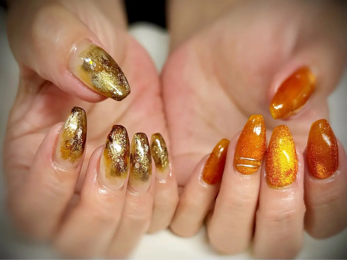 ネイル ハンドネイル Nail salon Cielel⟡Ayaのネイルデザイン