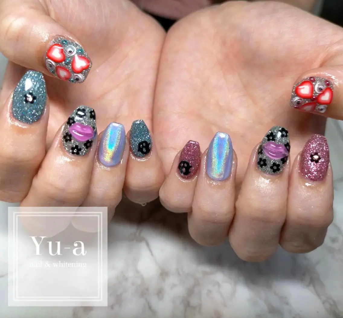 ネイル yu-a☆   柏ネイルのネイルデザイン