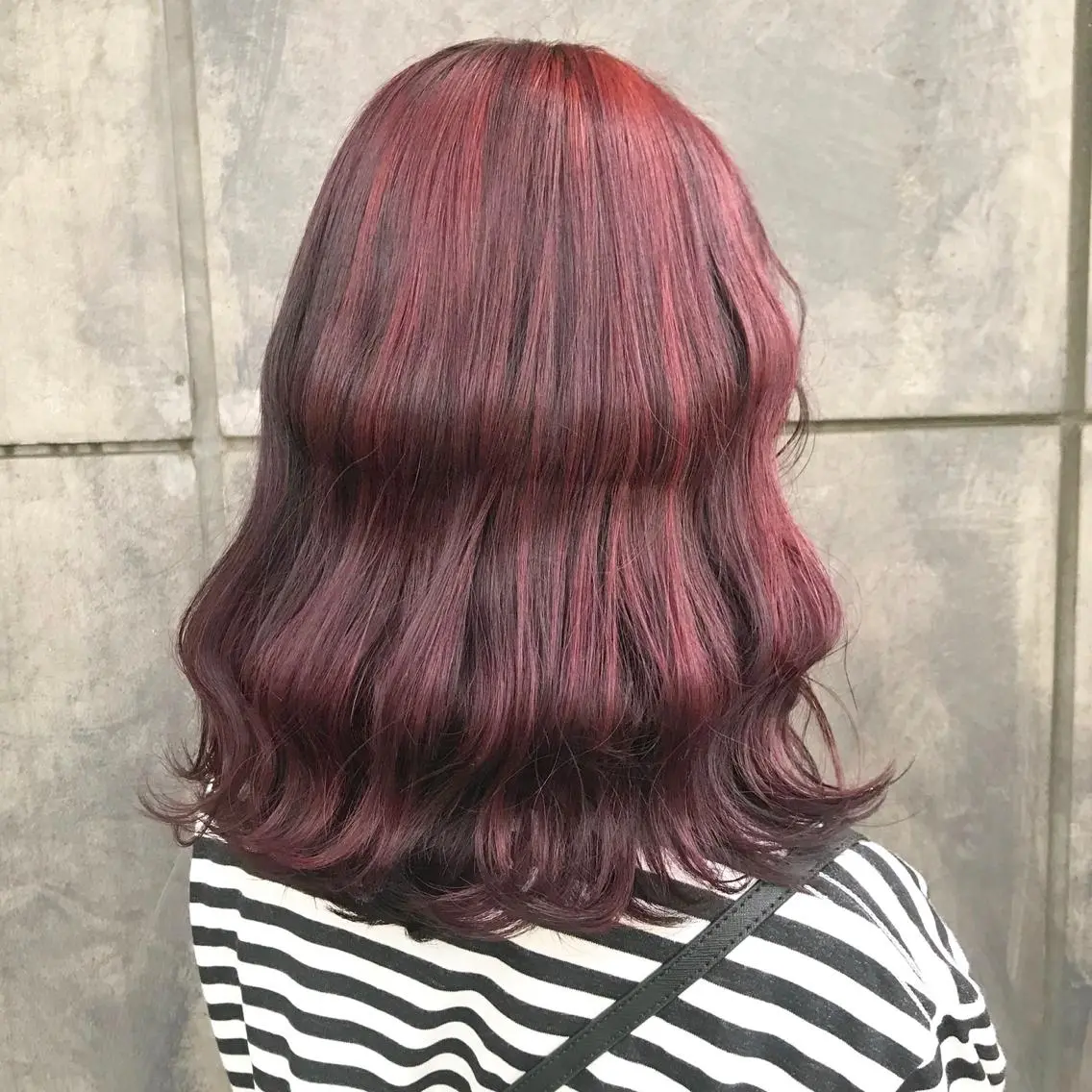 ミディアム カラー ブリーチ ラベンダーカラー ピンクカラー ピンクラベンダー タンバルモリ K-POP好き美容師 🇰🇷Kai.Yのヘアスタイル