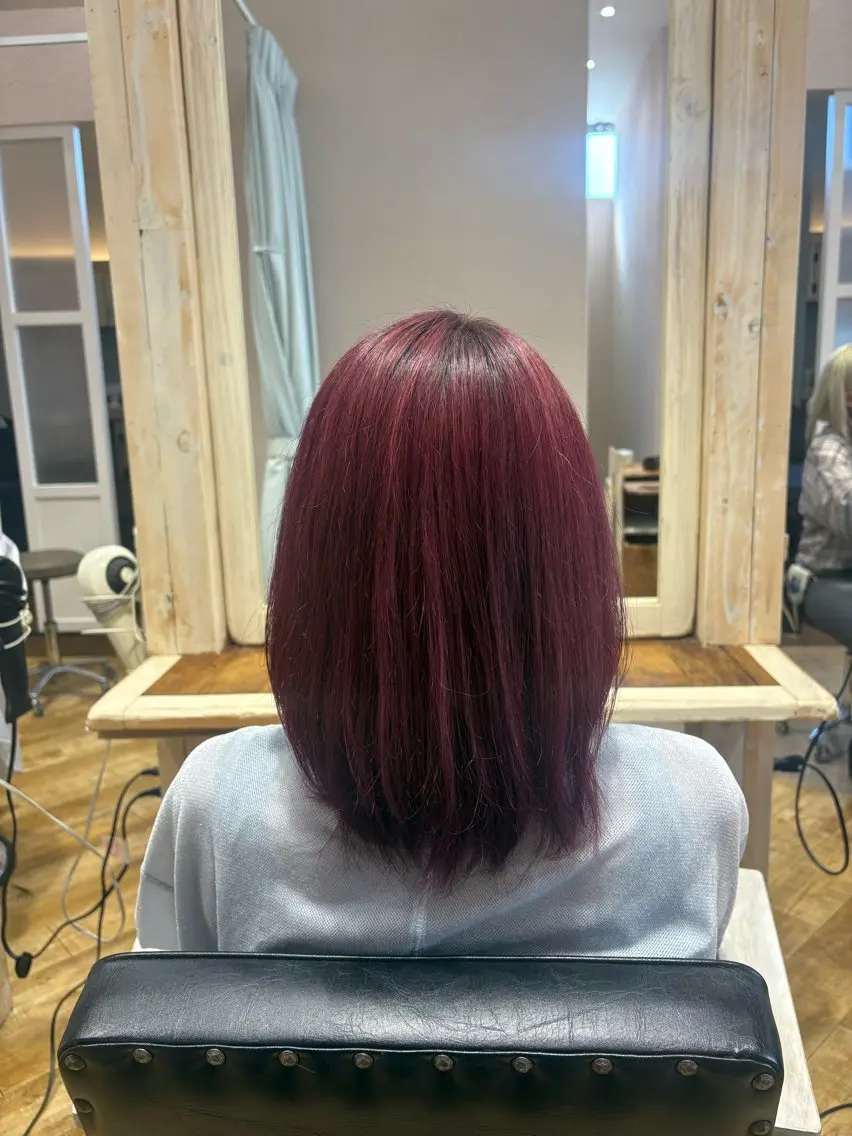 カラー 近藤 透明感カラー🫧のヘアスタイル