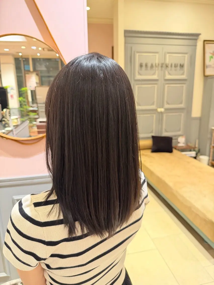 カラー ヘアカラー 福井 友香のヘアスタイル