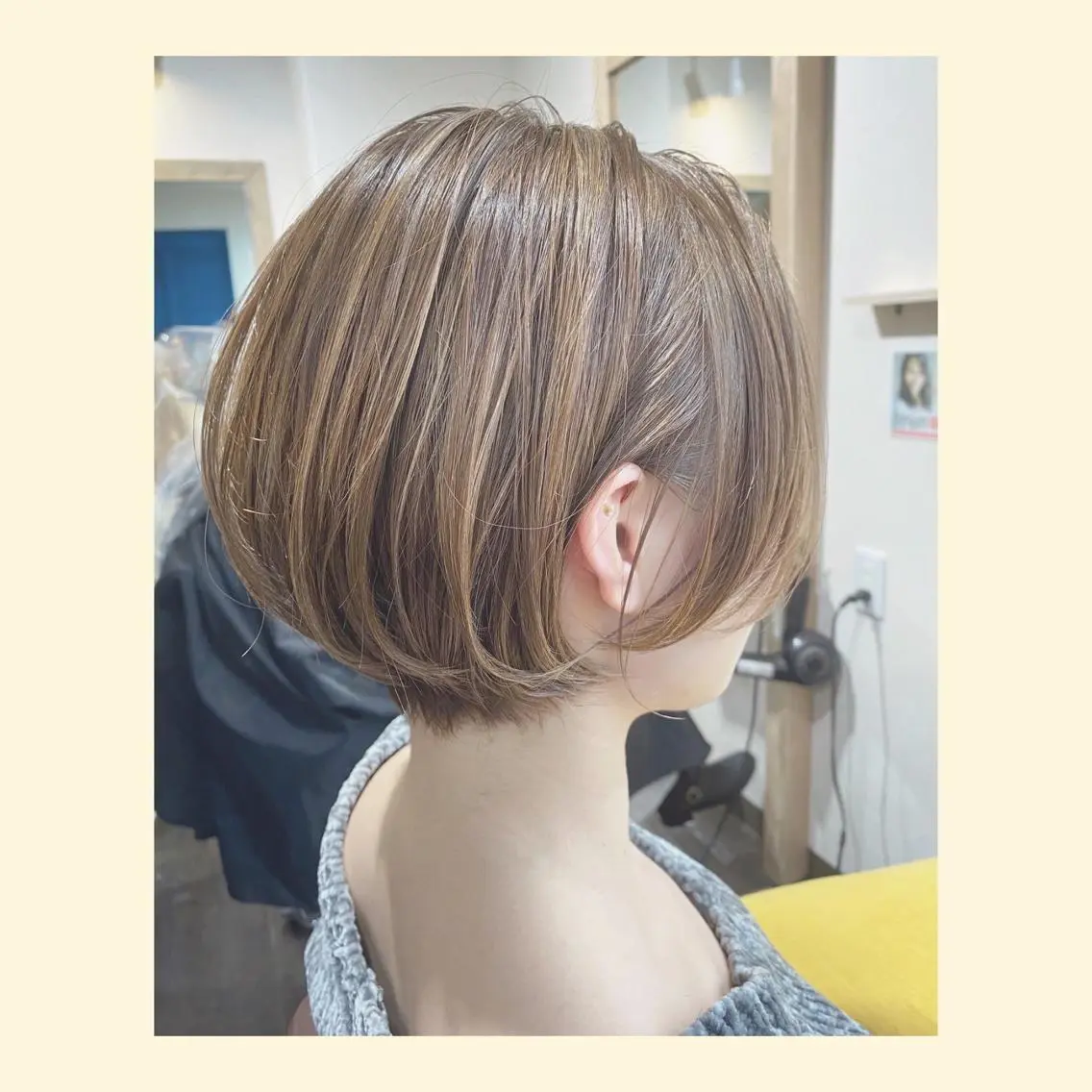 ショート カラー カット トリートメント ヘッドスパ 🌈ショート/レイヤ ーカット/中村崇宏のヘアスタイル