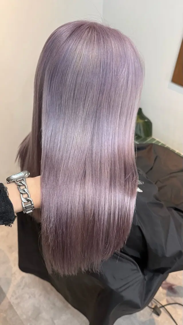 ロング カラー ヘアアレンジ カット ヘアカラー トリートメント 💎ハイトーン/ 艶カラー💎souのヘアスタイル