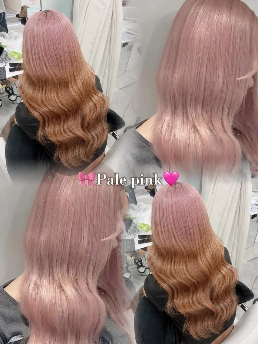 ロング ヘアカラー 💎ボブ/透明感カラ ー/𝐘𝐔𝐈🩵のヘアスタイル