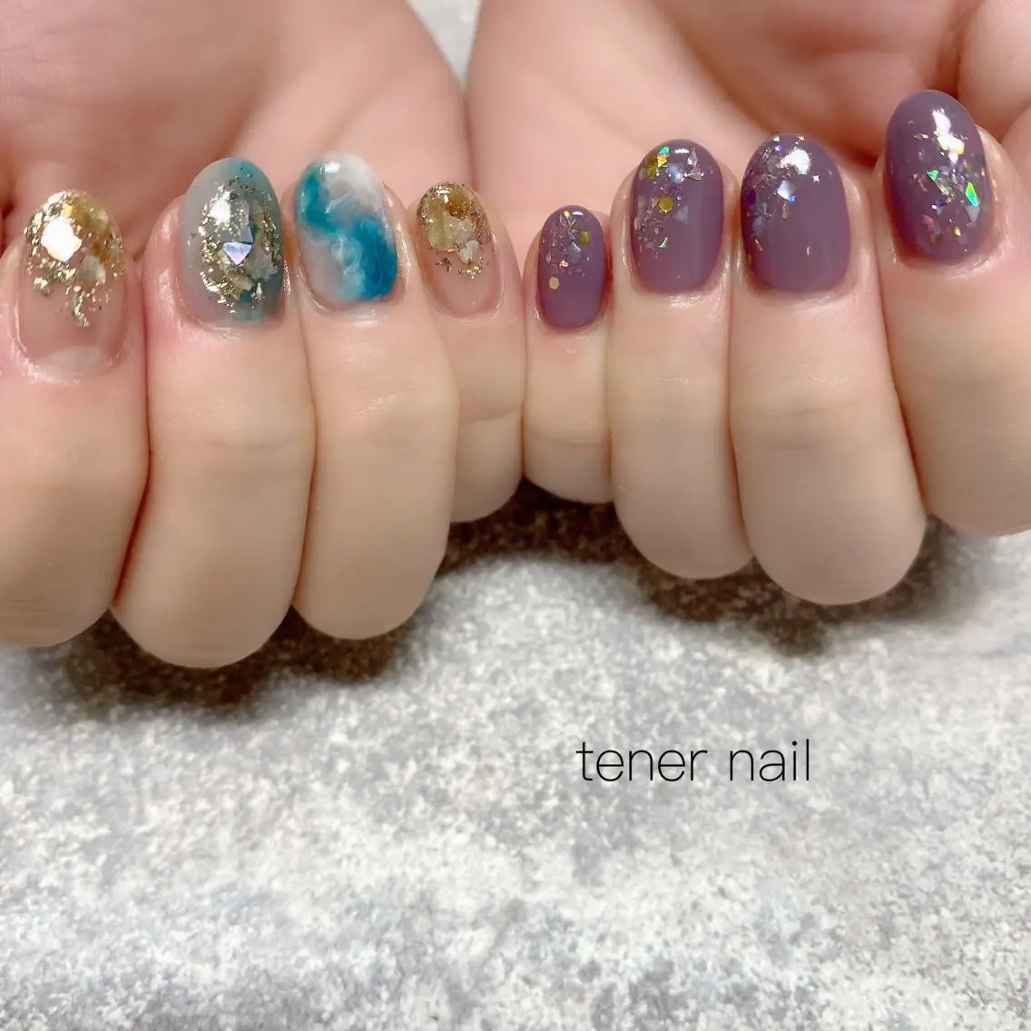 ネイル ニュアンスネイル テネルネイル tener nailのネイルデザイン